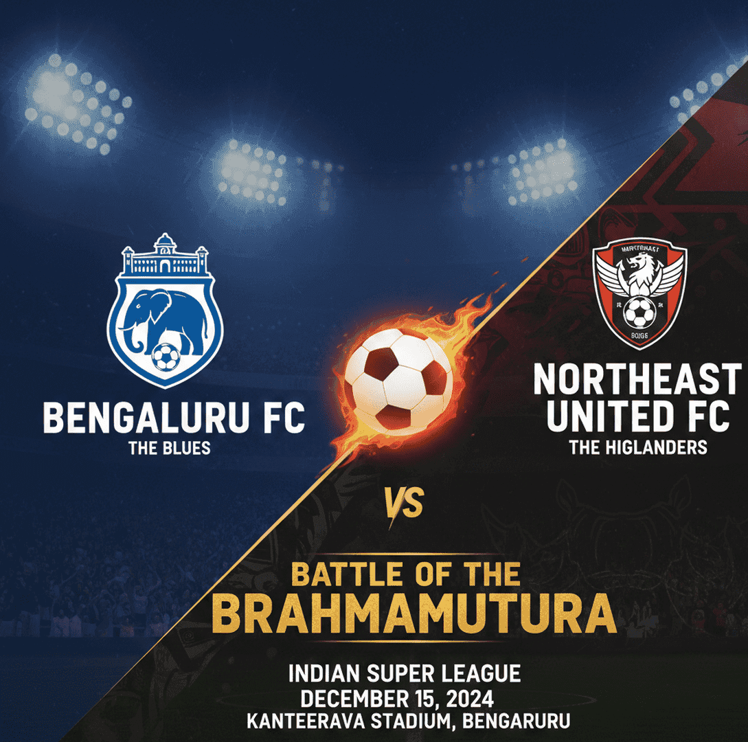 Bengaluru vs NorthEast United Ends in a Draw in ISL Clash ⚽